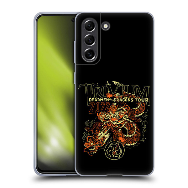 Trivium Graphics Deadmen And Dragons Soft Gel Case for Samsung Galaxy S21 FE 5G