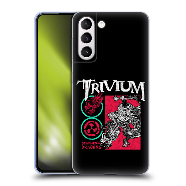 Trivium Graphics Deadmen And Dragons Date Soft Gel Case for Samsung Galaxy S21+ 5G