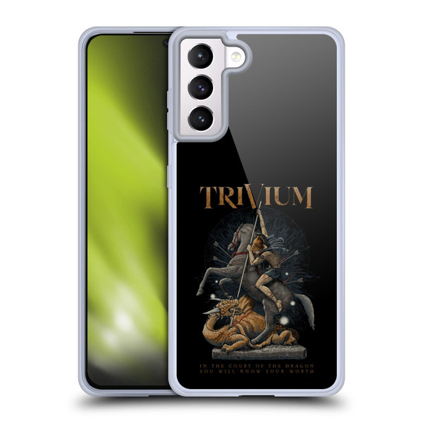 Trivium Graphics Dragon Slayer Soft Gel Case for Samsung Galaxy S21+ 5G