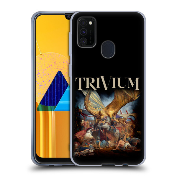Trivium Graphics In The Court Of The Dragon Soft Gel Case for Samsung Galaxy M30s (2019)/M21 (2020)