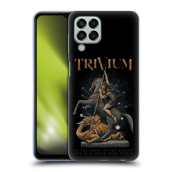 Trivium Graphics Dragon Slayer Soft Gel Case for Samsung Galaxy M33 (2022)