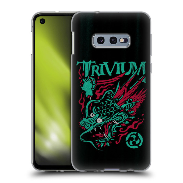 Trivium Graphics Screaming Dragon Soft Gel Case for Samsung Galaxy S10e