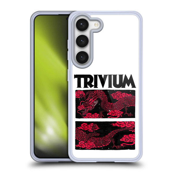 Trivium Graphics Double Dragons Soft Gel Case for Samsung Galaxy S23 5G