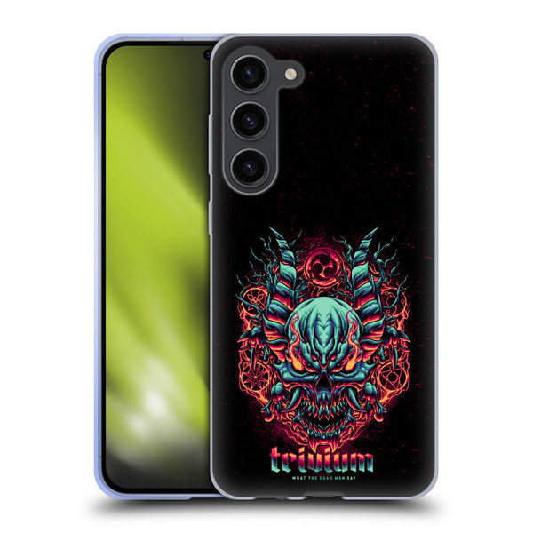 Trivium Graphics What The Dead Men Say Soft Gel Case for Samsung Galaxy S23+ 5G