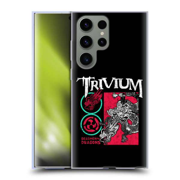Trivium Graphics Deadmen And Dragons Date Soft Gel Case for Samsung Galaxy S23 Ultra 5G