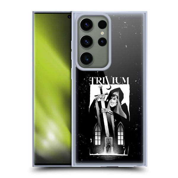 Trivium Graphics Skeleton Sword Soft Gel Case for Samsung Galaxy S23 Ultra 5G