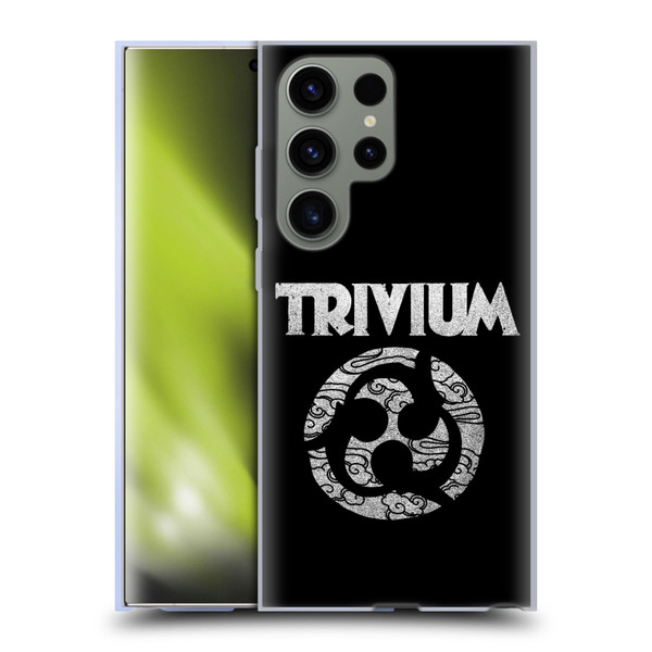 Trivium Graphics Swirl Logo Soft Gel Case for Samsung Galaxy S23 Ultra 5G