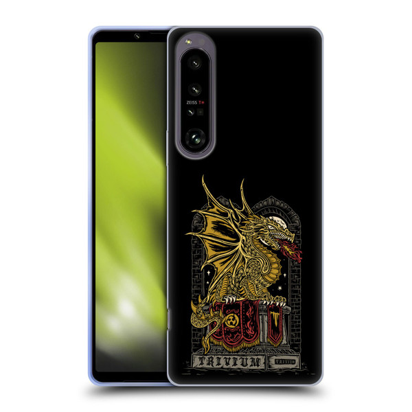 Trivium Graphics Big Dragon Soft Gel Case for Sony Xperia 1 IV