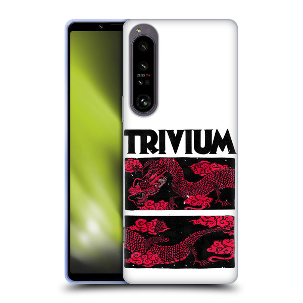 Trivium Graphics Double Dragons Soft Gel Case for Sony Xperia 1 IV