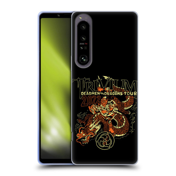Trivium Graphics Deadmen And Dragons Soft Gel Case for Sony Xperia 1 IV