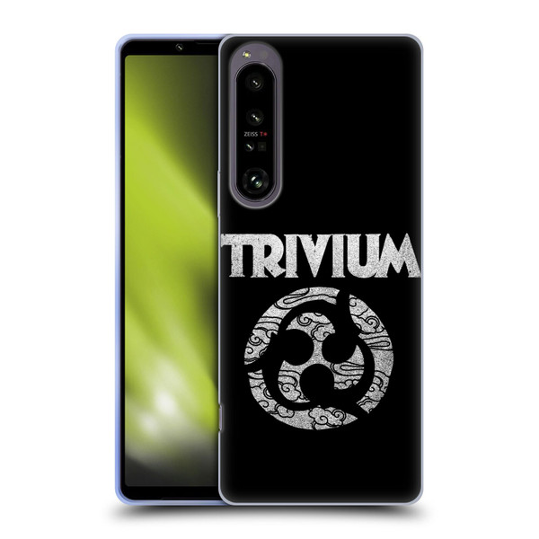 Trivium Graphics Swirl Logo Soft Gel Case for Sony Xperia 1 IV