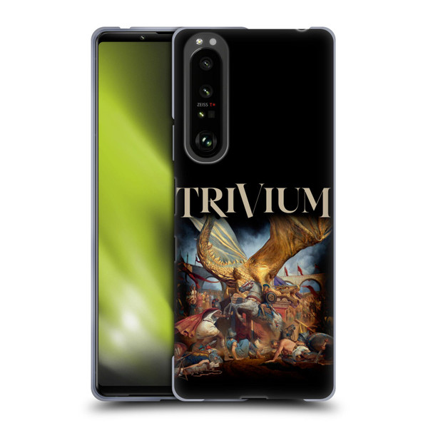 Trivium Graphics In The Court Of The Dragon Soft Gel Case for Sony Xperia 1 III