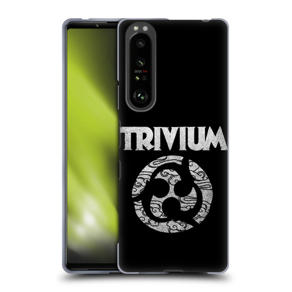 Trivium Graphics Swirl Logo Soft Gel Case for Sony Xperia 1 III