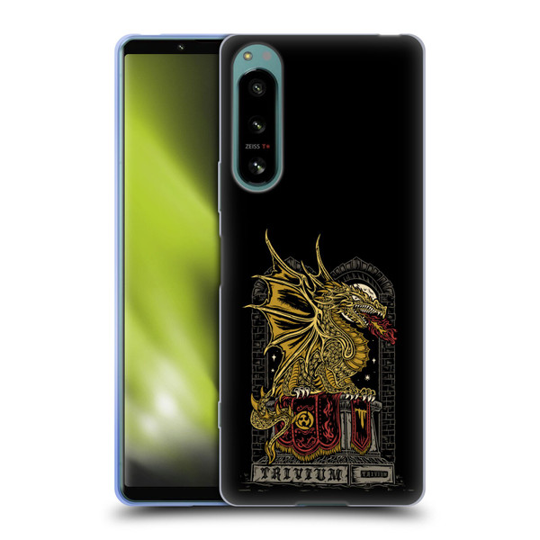 Trivium Graphics Big Dragon Soft Gel Case for Sony Xperia 5 IV