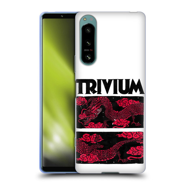 Trivium Graphics Double Dragons Soft Gel Case for Sony Xperia 5 IV