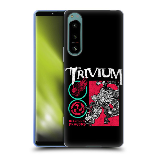 Trivium Graphics Deadmen And Dragons Date Soft Gel Case for Sony Xperia 5 IV