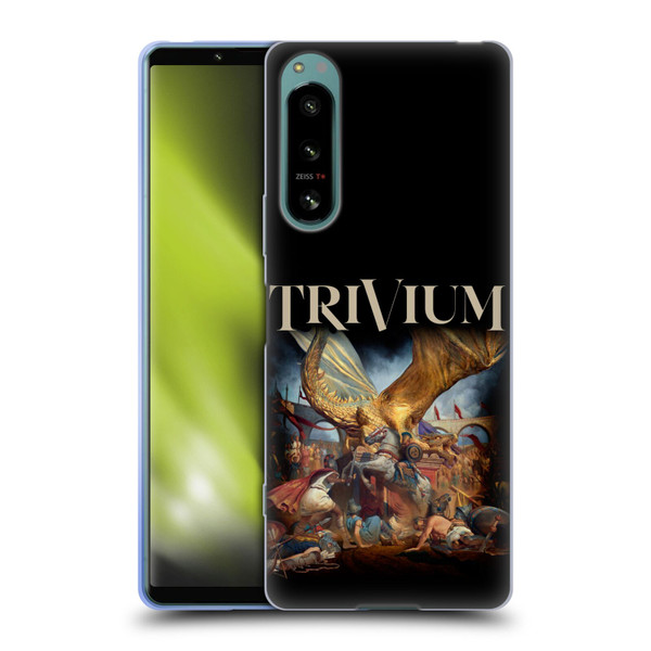 Trivium Graphics In The Court Of The Dragon Soft Gel Case for Sony Xperia 5 IV