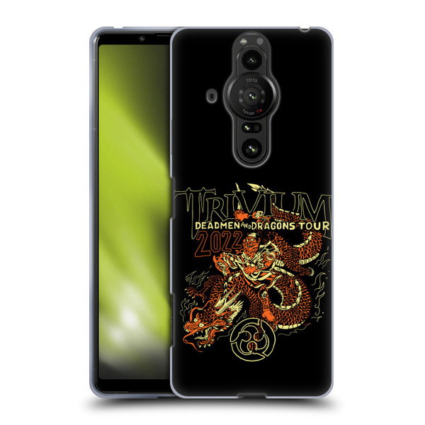 Trivium Graphics Deadmen And Dragons Soft Gel Case for Sony Xperia Pro-I