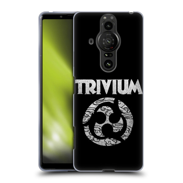 Trivium Graphics Swirl Logo Soft Gel Case for Sony Xperia Pro-I