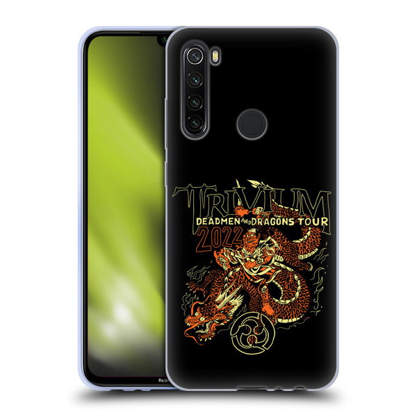 Trivium Graphics Deadmen And Dragons Soft Gel Case for Xiaomi Redmi Note 8T
