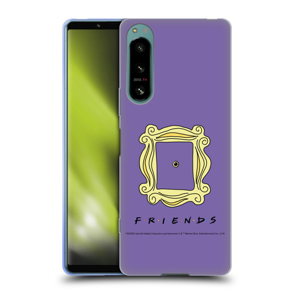 Friends TV Show Iconic Peephole Frame Soft Gel Case for Sony Xperia 5 IV