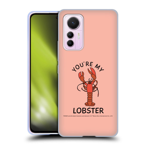 Friends TV Show Iconic Lobster Soft Gel Case for Xiaomi 12 Lite
