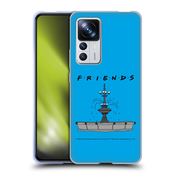 Friends TV Show Iconic Fountain Soft Gel Case for Xiaomi 12T Pro