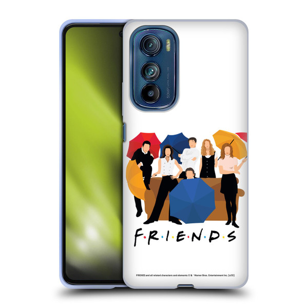 Friends TV Show Key Art Logo Opening Sequence Soft Gel Case for Motorola Edge 30