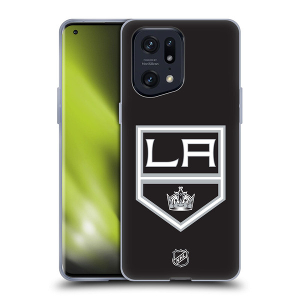 NHL Los Angeles Kings Plain Soft Gel Case for OPPO Find X5 Pro