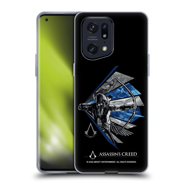 Assassin's Creed Legacy Character Artwork Bow Soft Gel Case for OPPO Find X5 Pro