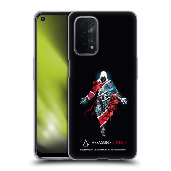 Assassin's Creed Legacy Character Artwork Double Exposure Soft Gel Case for OPPO A54 5G