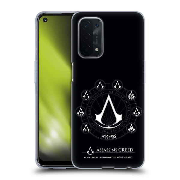 Assassin's Creed Legacy Logo Crests Soft Gel Case for OPPO A54 5G