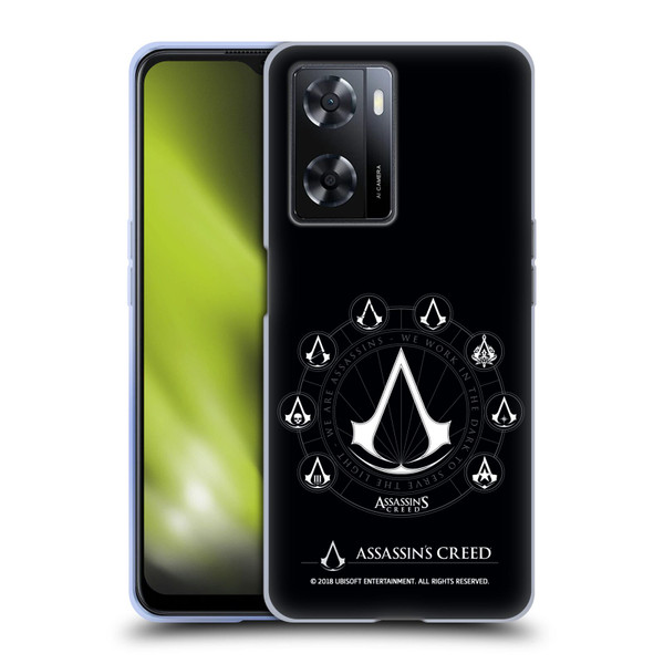 Assassin's Creed Legacy Logo Crests Soft Gel Case for OPPO A57s