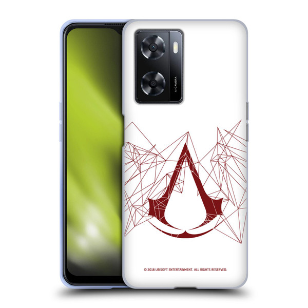 Assassin's Creed Logo Geometric Soft Gel Case for OPPO A57s