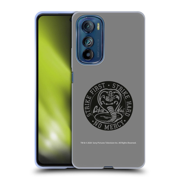 Cobra Kai Graphics Strike Logo 2 Soft Gel Case for Motorola Edge 30