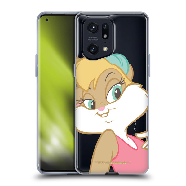 Looney Tunes Characters Lola Bunny Soft Gel Case for OPPO Find X5 Pro