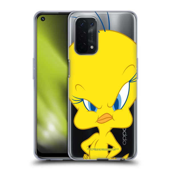 Looney Tunes Characters Tweety Soft Gel Case for OPPO A54 5G