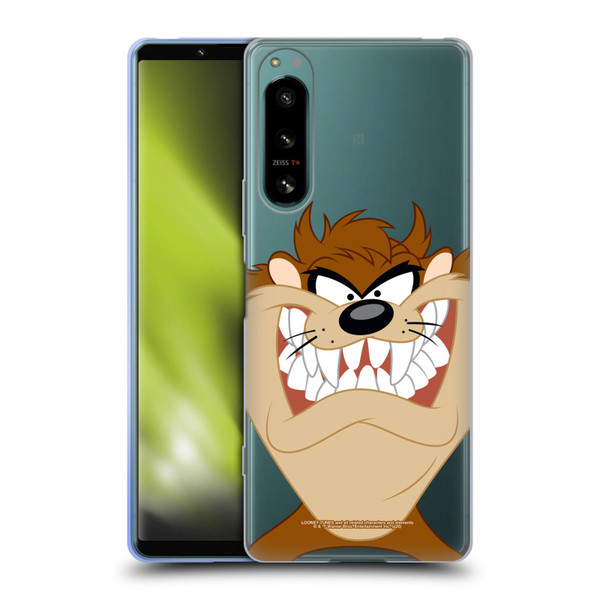 Looney Tunes Characters Tasmanian Devil Soft Gel Case for Sony Xperia 5 IV