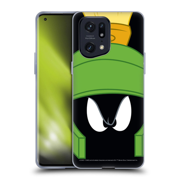 Looney Tunes Full Face Marvin The Martian Soft Gel Case for OPPO Find X5 Pro