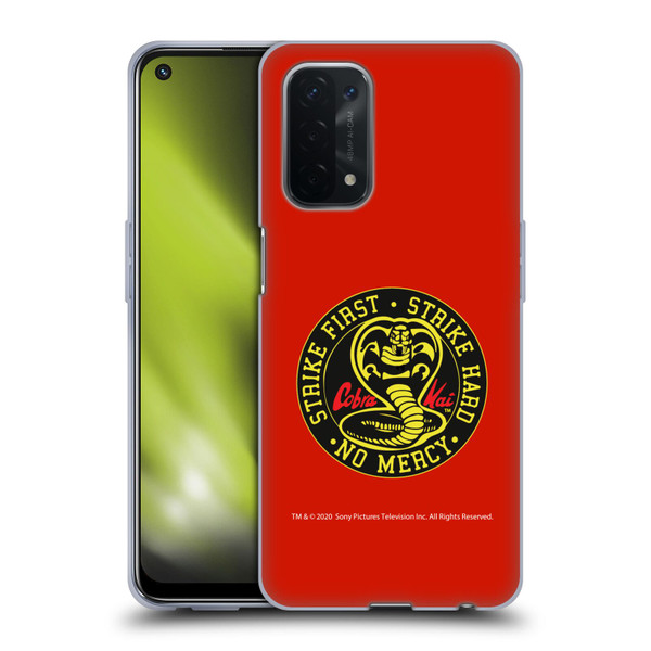 Cobra Kai Graphics Strike Logo Soft Gel Case for OPPO A54 5G