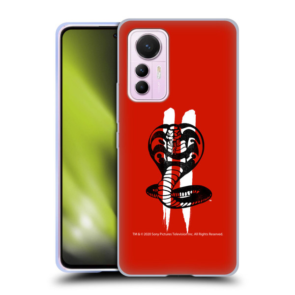 Cobra Kai Graphics Season 2 Logo Soft Gel Case for Xiaomi 12 Lite