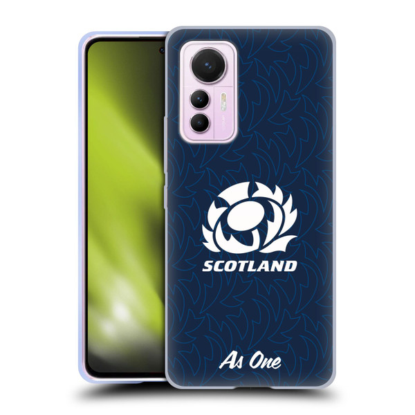 Scotland Rugby Graphics Pattern Soft Gel Case for Xiaomi 12 Lite