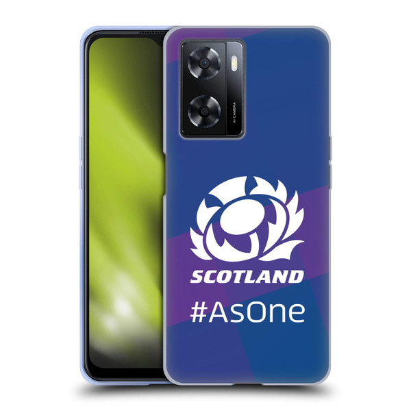 Scotland Rugby Logo 2 As One Soft Gel Case for OPPO A57s