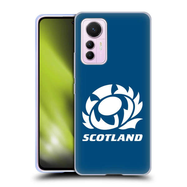 Scotland Rugby Logo 2 Plain Soft Gel Case for Xiaomi 12 Lite