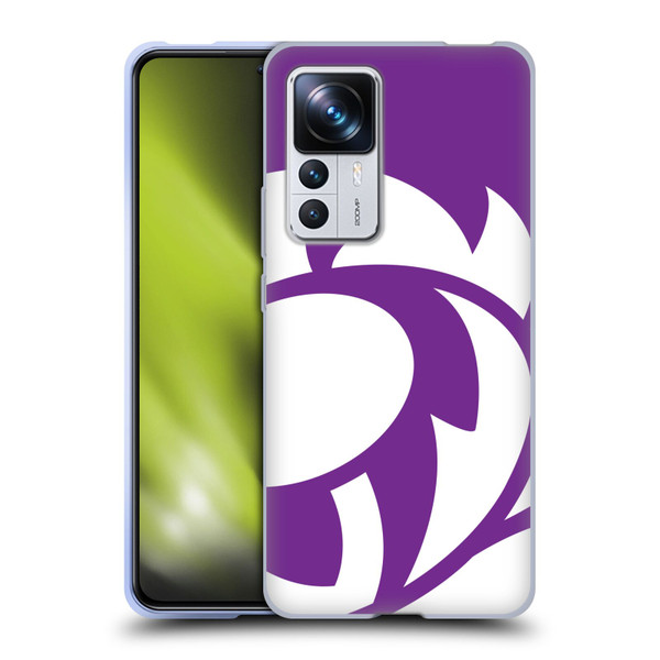 Scotland Rugby Oversized Thistle Purple Heather Soft Gel Case for Xiaomi 12T Pro