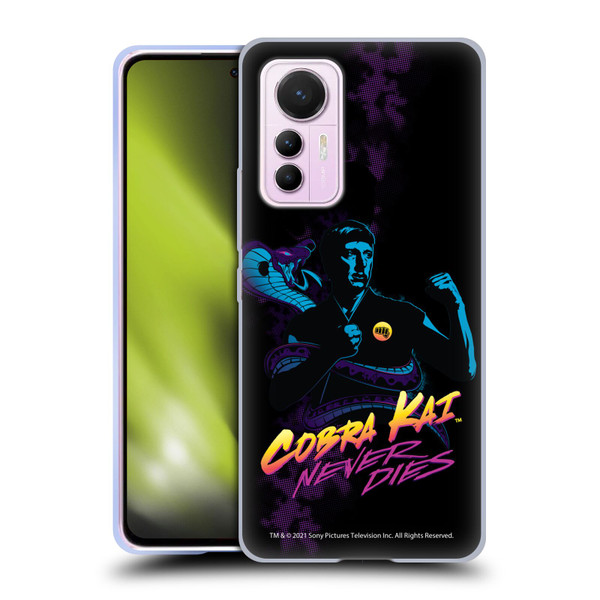 Cobra Kai Key Art Johnny Lawrence Never Dies Soft Gel Case for Xiaomi 12 Lite