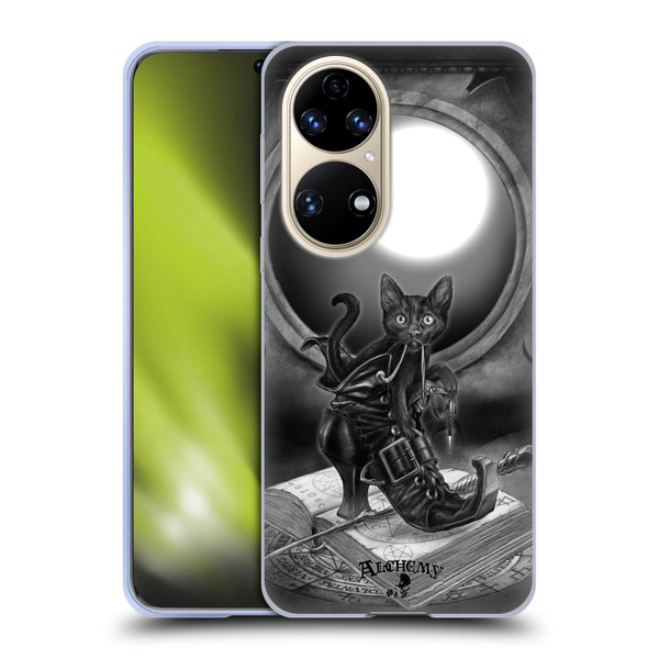 Alchemy Gothic Cats Midnight Mischief Soft Gel Case for Huawei P50