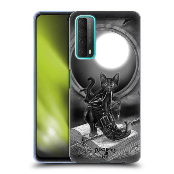 Alchemy Gothic Cats Midnight Mischief Soft Gel Case for Huawei P Smart (2021)