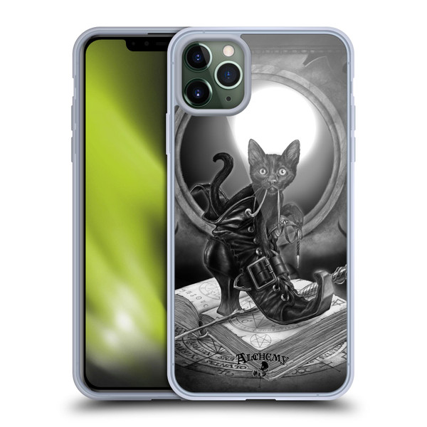 Alchemy Gothic Cats Midnight Mischief Soft Gel Case for Apple iPhone 11 Pro Max