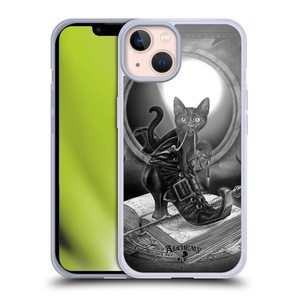 Alchemy Gothic Cats Midnight Mischief Soft Gel Case for Apple iPhone 13